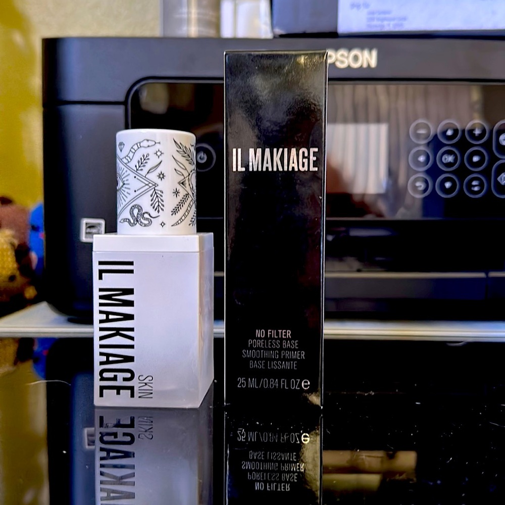 IL MAKIAGE PIWER REWIND & IL MAKIAGE NO FILTER PORELESS BASE SMOOTHING PRIMER